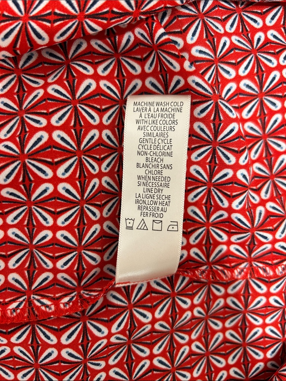 Max Studio Red Geometric Maxi Dress - Picture 10 of 10